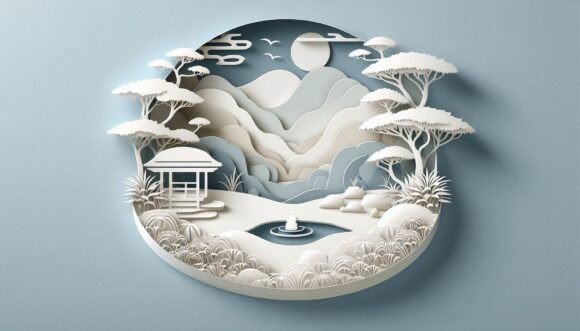 Download Minimalism Art of a Japanese Zen Garden - Premium Resources