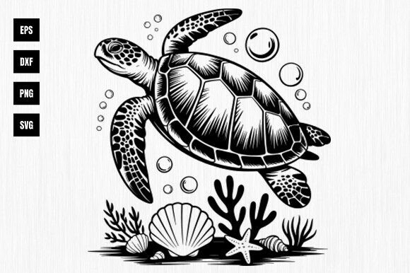 Download Sea Turtle SVG, Sea Animal Life Svg - Animal Collection