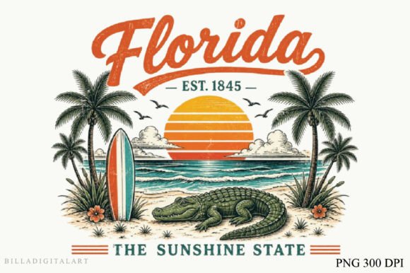 Download Summer Florida Beach Trip Alligator Png - Trip Collection